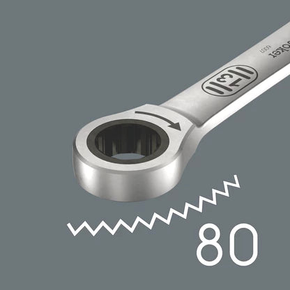 Wera 6007 Joker 14mm Ratcheting Combination Spanner Long Design 020357