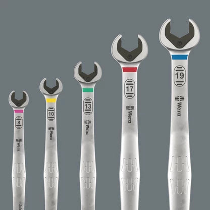 Wera 6007 Joker 14mm Ratcheting Combination Spanner Long Design 020357