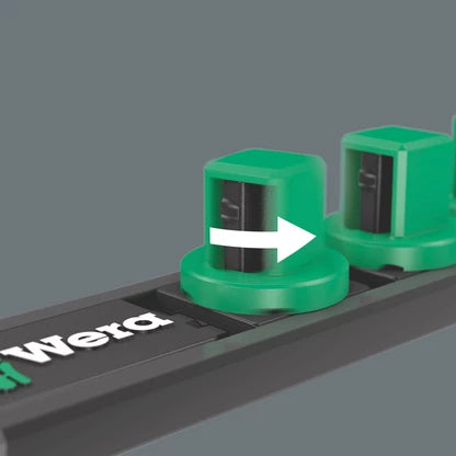 Wera Magnetic Socket Rail C 4 Zyklop Socket Set 1/2
