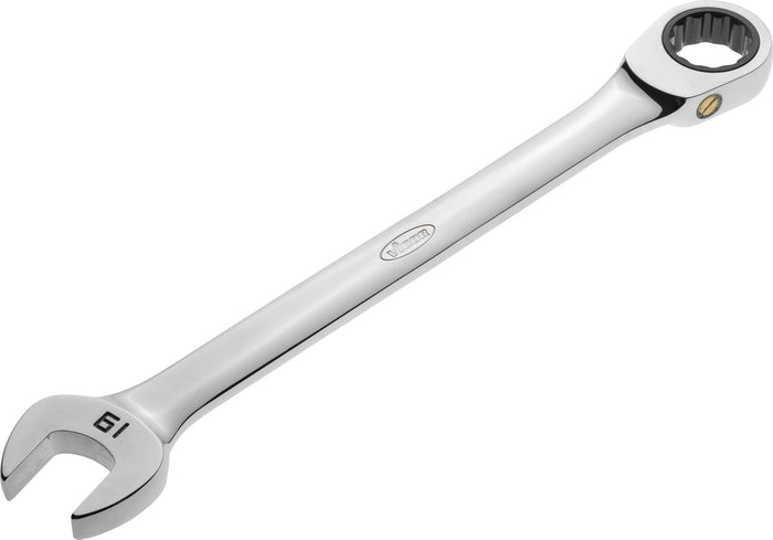 Vigor 12-Point Ratcheting Combination Wrench Long V1030 19mm