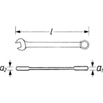 Vigor 11mm Ratcheting Combination Wrench Short 12 Point Profile V2825