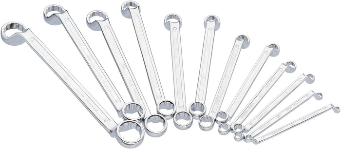 Vigor 12 Pce Double Box-End Wrench Set V1524N 12-Point Profile 6 x 7mm-30 x 32mm