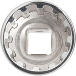 Vigor 1/2in Drive 15mm Socket with Multi-Purpose Profile V1993