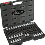 Vigor 32 Pce 1/2in Drive Torx Socket Bit Set V1917