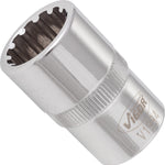 Vigor 1/2in Drive 16mm Socket with Multi-Purpose Profile V1994