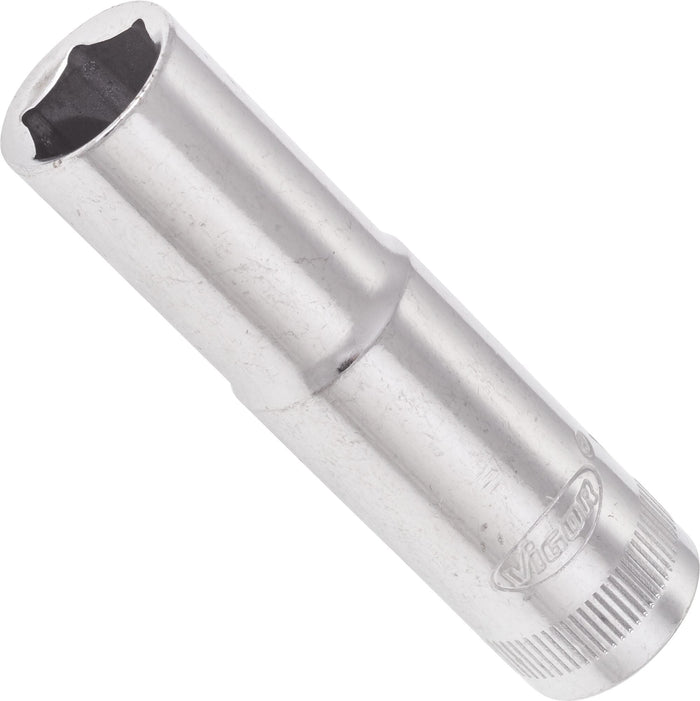 Vigor 3/8in Drive 6 Point Deep Socket V2019N 11mm