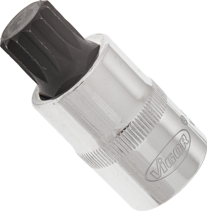 Vigor 1/2in Drive XZN Socket Bit V2100 M16