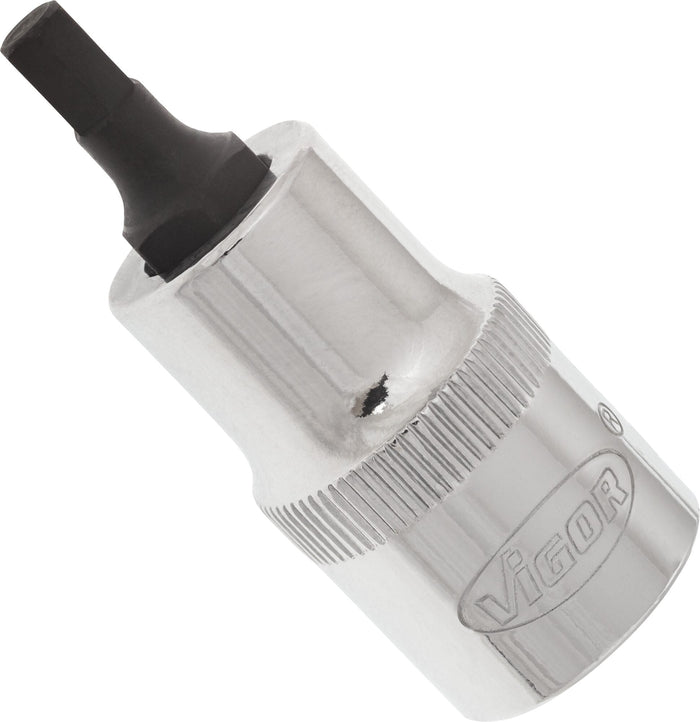 Vigor 1/2in Drive Hex Socket Bit V2101 5mm
