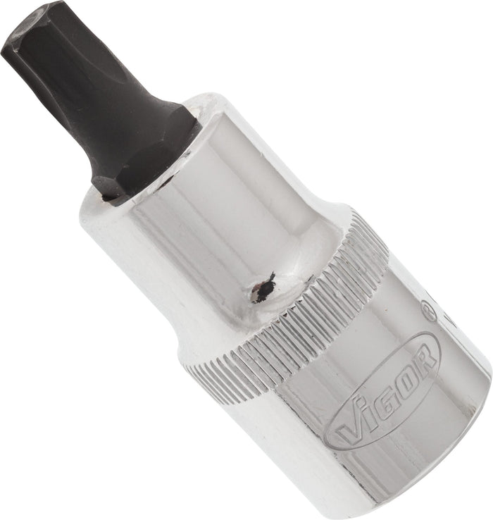 Vigor Torx 1/2in Drive Socket Bit V2156 T45