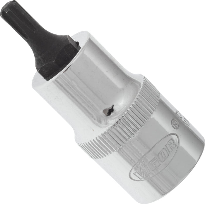 Vigor 1/2in Drive Ribe Socket Bit V2202 M5