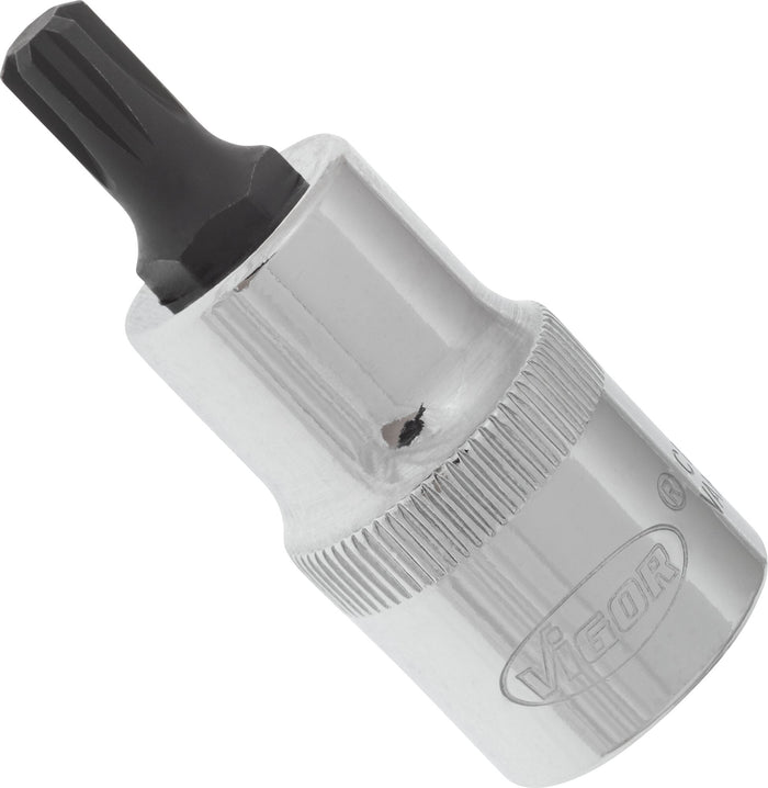 Vigor 1/2in Drive Ribe Socket Bit V2204 M7