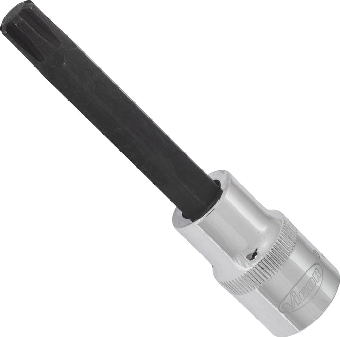 Vigor 1/2in Drive Ribe Socket Bit V2216 M10
