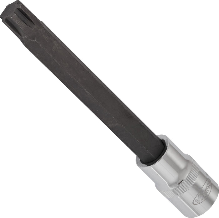 Vigor 1/2in Drive Ribe Socket Bit V2224 M12