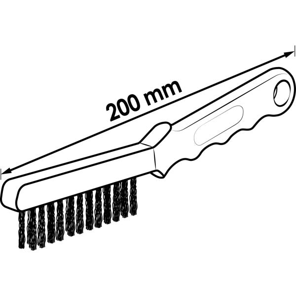 Vigor Brake Calliper Brush Brass V2249