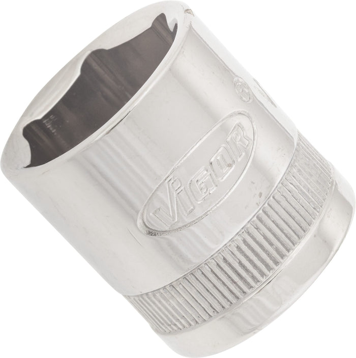 Vigor 3/8in Drive 6 Point Socket V2267N 17mm
