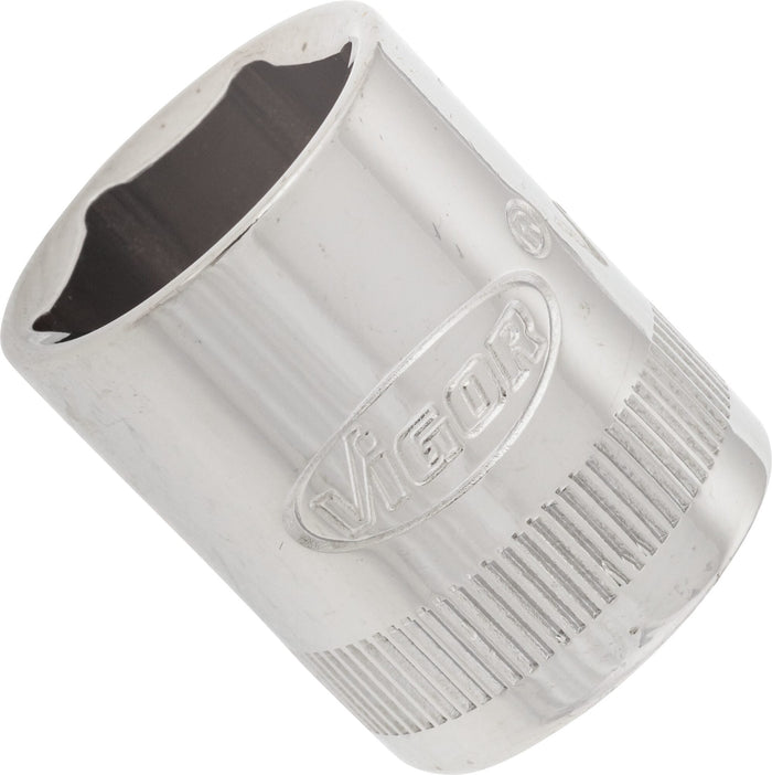 Vigor 3/8in Drive 6 Point Socket V2269N 15mm