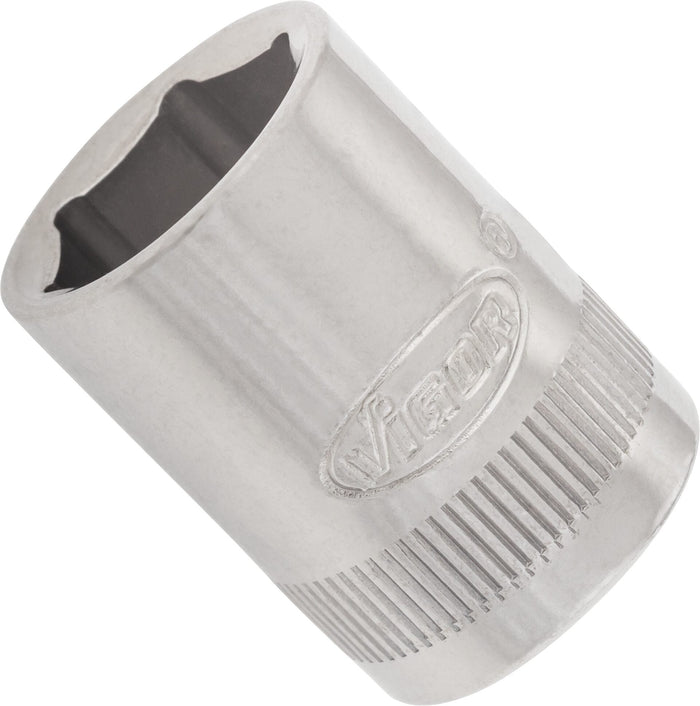 Vigor 3/8in Drive 6 Point Socket V2271N 13mm