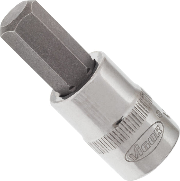 Vigor 3/8in Drive Hex Socket Bit V2279N 10mm