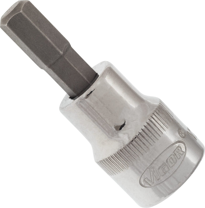 Vigor 3/8in Drive Hex Socket Bit V2281N 7mm