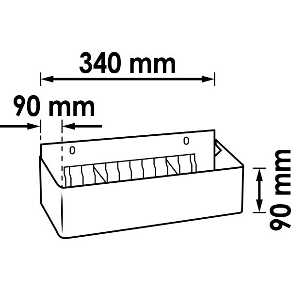 Vigor Can Holder Short for all Series up to 4 Cans V2393-S