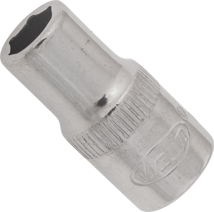 Vigor 1/4in Drive 6 Point Socket V2418N 6mm