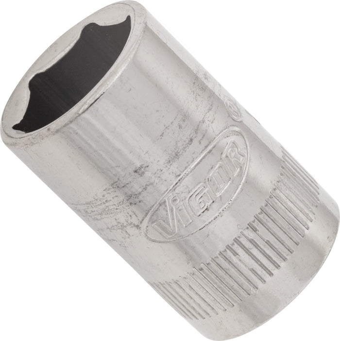 Vigor 1/4in Drive 6 Point Socket V2423N 11mm