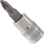Vigor 1/4in Drive Pozi Socket Bit V2439N PZ1