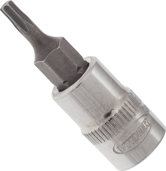 Vigor Torx 1/4in Drive Socket Bit V2442N T10