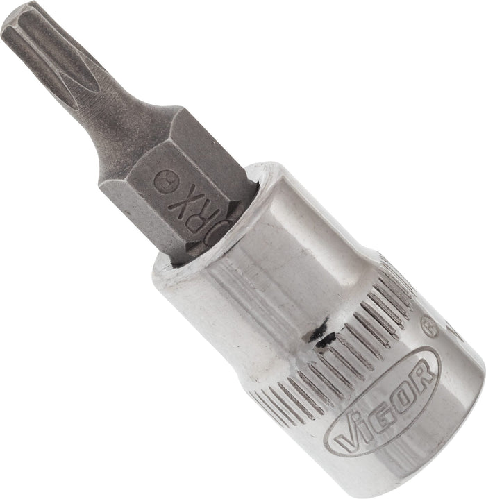 Vigor Torx 1/4in Drive Socket Bit V2443N T15