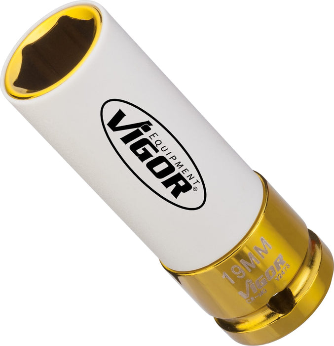 Vigor 1/2in Drive 19mm Impact Socket V2473
