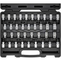 Vigor 36 Pce 1/2in Drive Socket Bit Set V2496