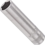 Vigor 1/4in Drive 6 Point Deep Socket V2538N 9mm