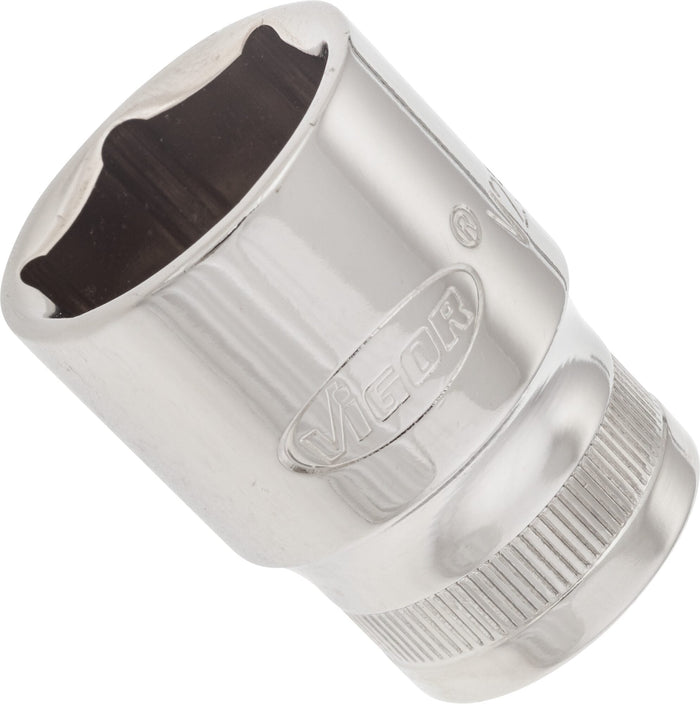 Vigor 1/2in Drive 6 Point Socket V2567N 21mm
