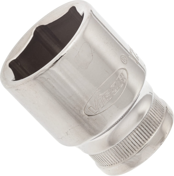 Vigor 1/2in Drive 6 Point Socket V2569N 23mm