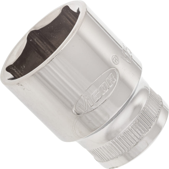 Vigor 1/2in Drive 6 Point Socket V2570N 24mm