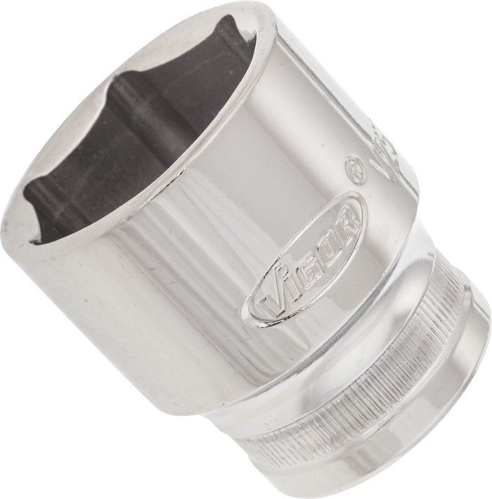 Vigor 1/2in Drive 6 Point Socket V2571N 27mm