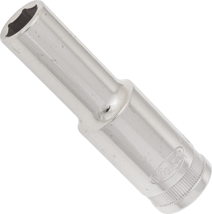 Vigor 1/2in Drive 6 Point Deep Socket V2580N 11mm