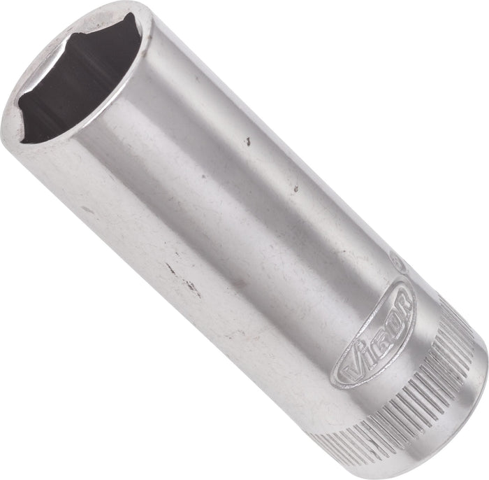 Vigor 1/4in Drive 6 Point Deep Socket V2701N 13mm