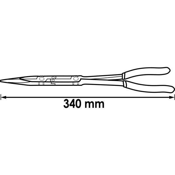 Vigor Snipe Nose Pliers with Double Joint V2783 340mm