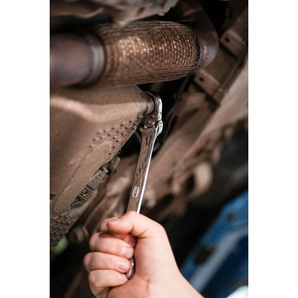 Vigor 12mm Ratcheting Combination Wrench with Hinge V2808