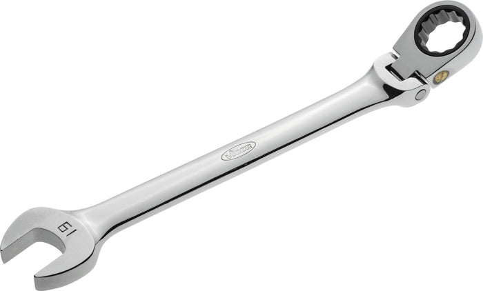 Vigor 19mm Ratcheting Combination Wrench with Hinge V2817