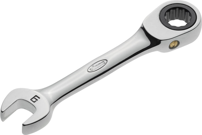 VIGOR V2818 Ratcheting Combination Wrench Set With Hinge (12 Pcs.) | Mister Worker