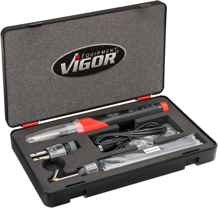 Vigor 134 Piece Repair Set for Plastic Parts V3551N