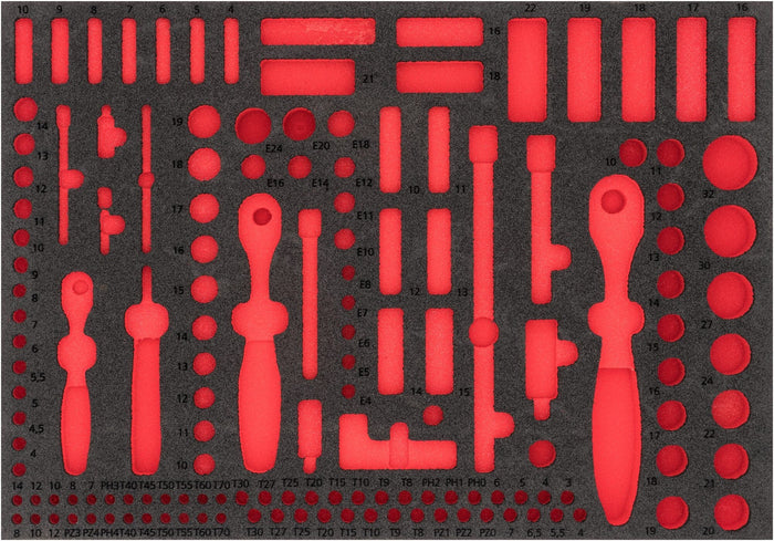 Vigor Soft Foam Insert Empty V4130