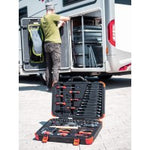 Vigor 95 Piece Tool Case Tool Case Universal Tool Kit V4425N