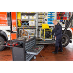 Vigor 375 Piece Tool Trolley Series XL Stainless Steel Worktop with Assortment V4481-X/375