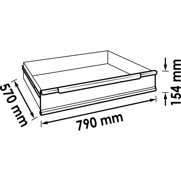 Vigor Drawer High for Series XD - V4481-XD-3