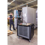 Vigor 775 Piece Tool Trolley Series XD Extra Deep Stainless Steel Worktop with Assortment V4481-XD/775