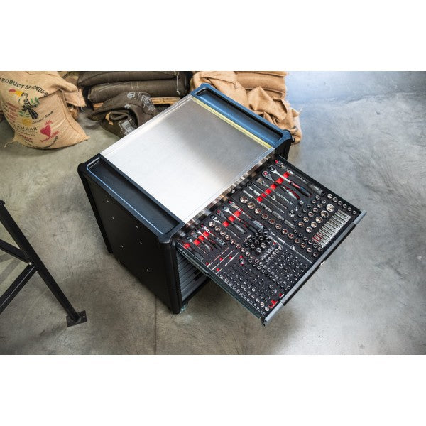 Vigor Tool Trolley Series XD Extra Deep Stainless Steel Worktop - Empty V4481-XD