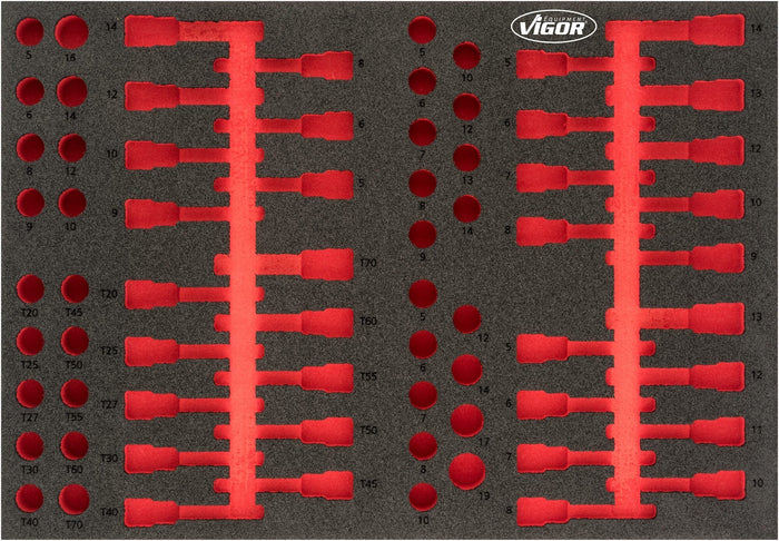 Vigor Soft Foam Insert - Empty V4752